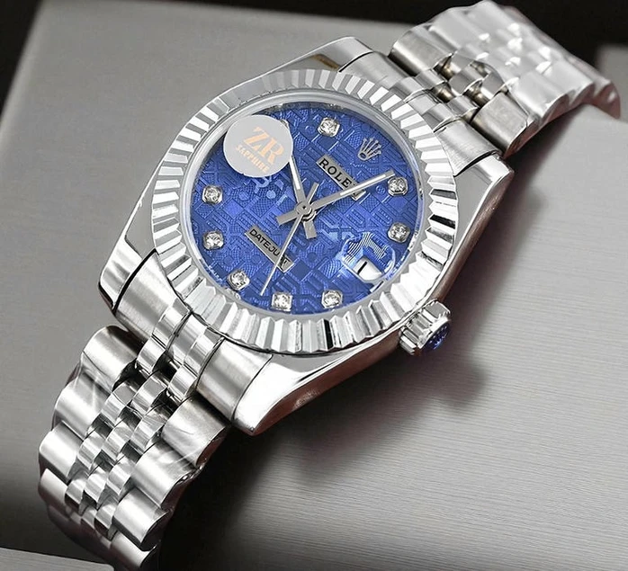 Rolex Datejust Blue Dial Ladies Watch Pakistan