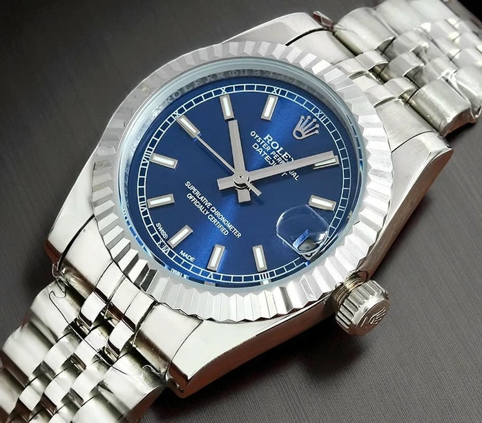 Rolex Datejust Blue Dial Ladies Watch7021 Pakistan