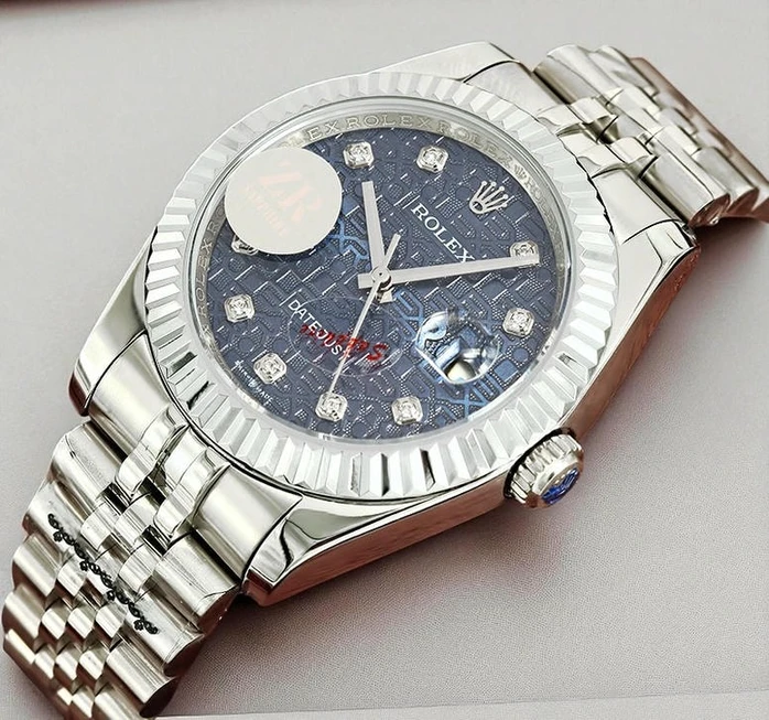 Rolex Datejust Blue Dial Swiss Watch 1 Pakistan