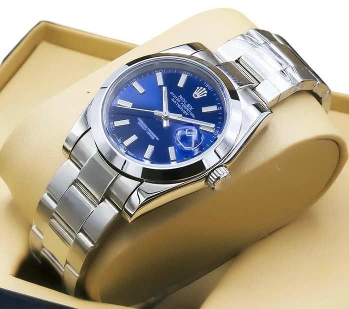 Rolex Datejust Blue Dial Watch Pakistan