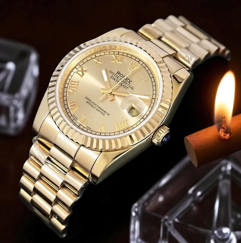 Rolex Datejust Champagne Dial Watch Pakistan