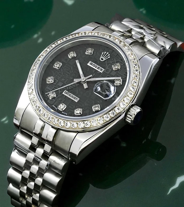 Rolex Datejust Diamond Computer Dial Watch617 Pakistan