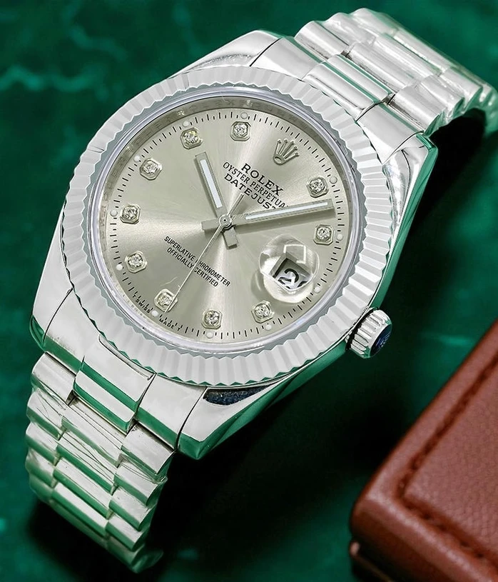 Rolex Datejust Diamond Dial Watch 1 Pakistan