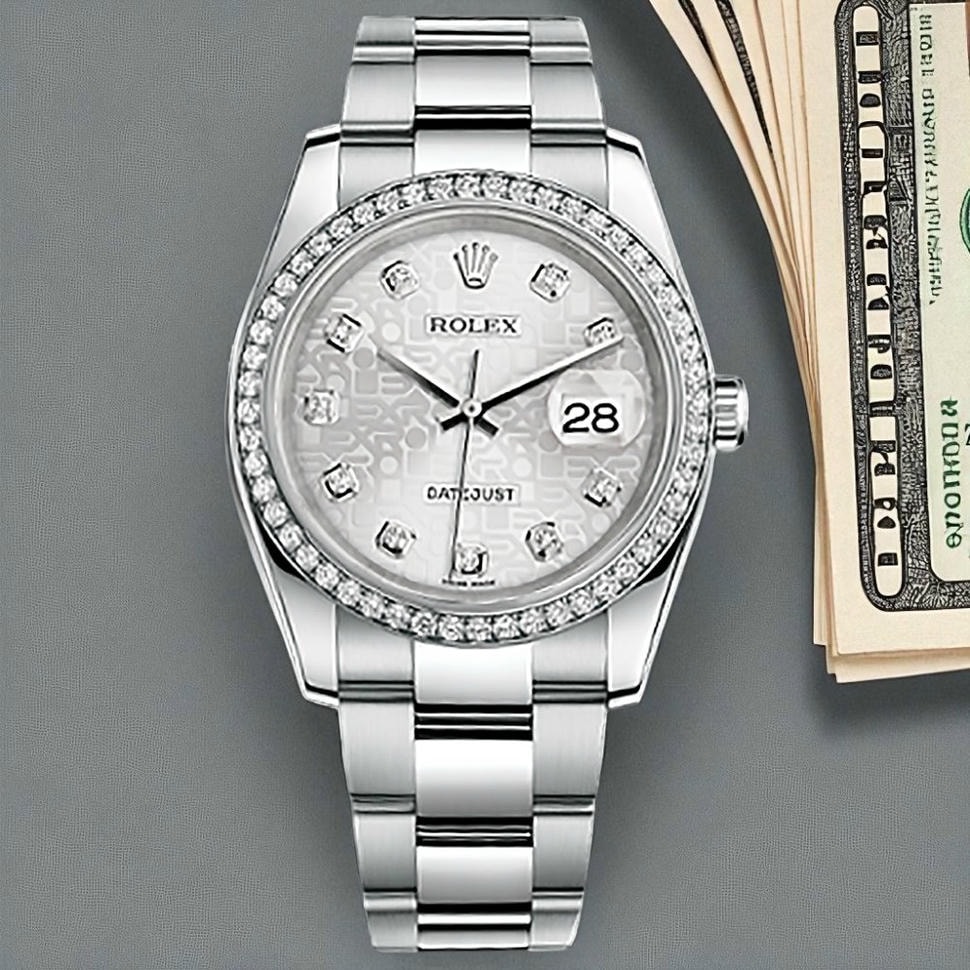 Rolex Datejust Diamond Whitedial Pakistan