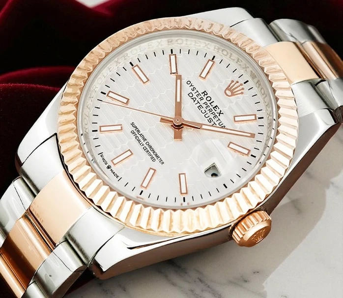 Rolex Datejust Fluted Motif Dial Watch Pakistan