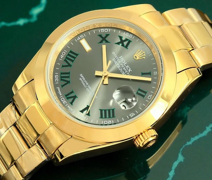 Rolex Datejust Gold Gray Dial 1 Pakistan