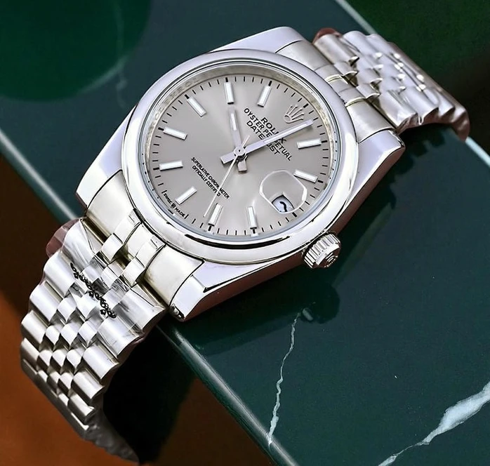 Rolex Datejust Gray Dial Watch Pakistan