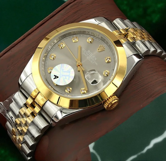 Rolex Datejust Ii Rolesor Gray Diamond Dial Watch402 Pakistan