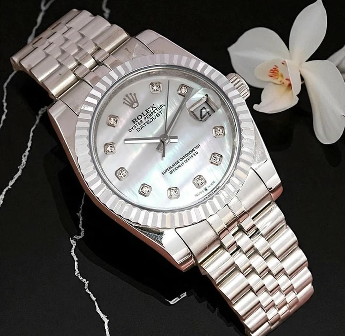 Rolex Datejust Mother Of Pearl Dial Mens Watch Pakistan