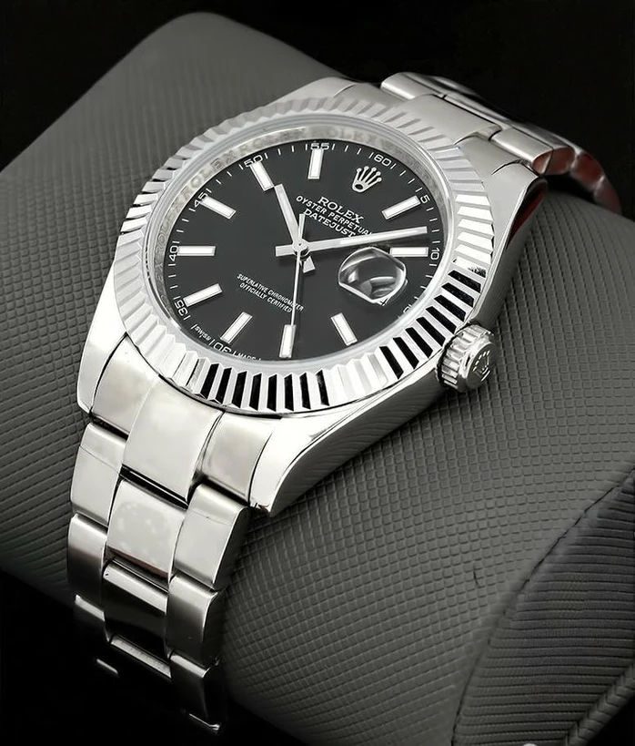 Rolex Datejust Rolesor 41 Black Dial Watch Pakistan