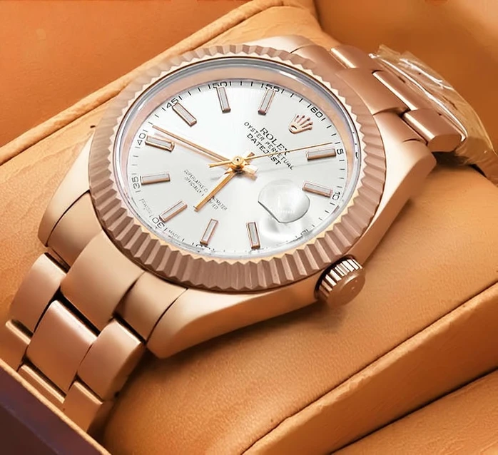 Rolex Datejust Rose Gold Titanium Pakistan