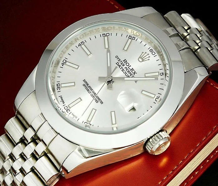 Rolex Datejust Silver Dial Watch752 Pakistan
