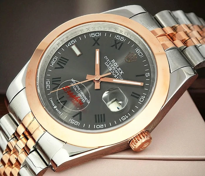 Rolex Datejust Two Tone Grey Dial Watch733 Pakistan