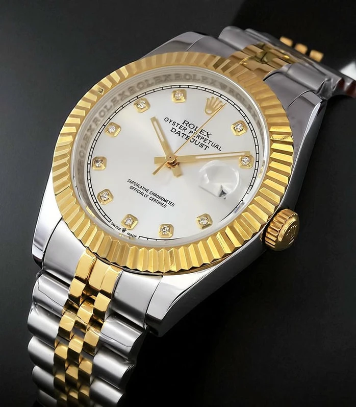 Rolex Datejust Two Tone Watch 2 Pakistan