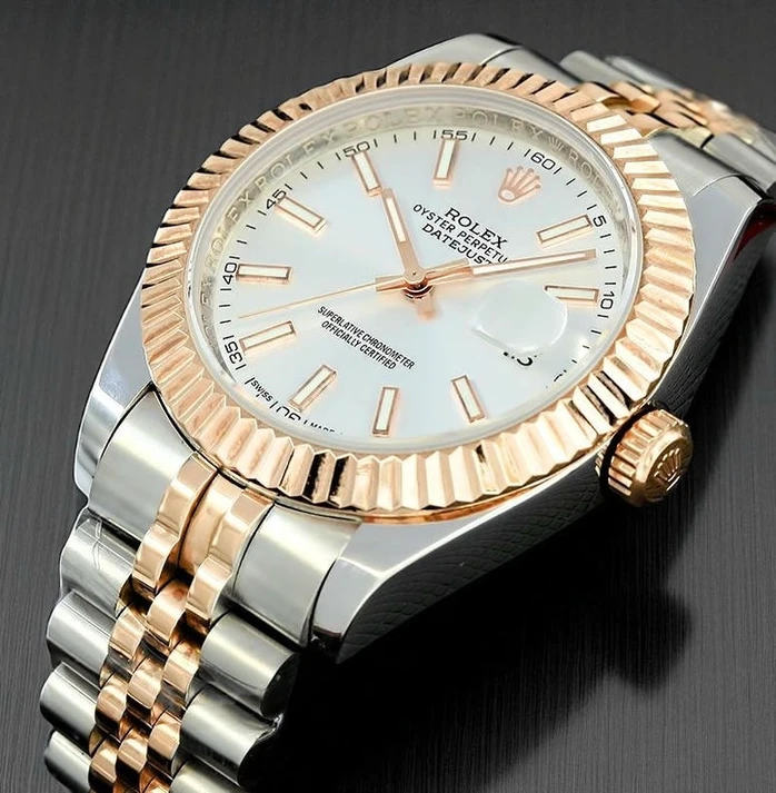 Rolex Datejust Two Tone Watch Pakistan