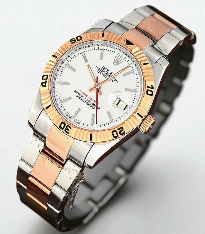 Rolex Datejust Unisex Two Tone Watch Pakistan