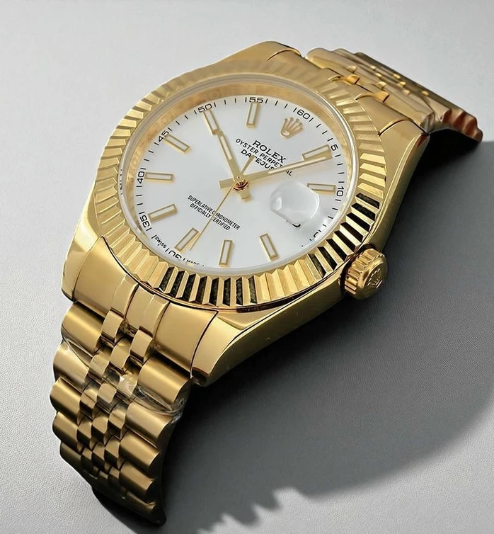 Rolex Datejust White Dial Watch Pakistan