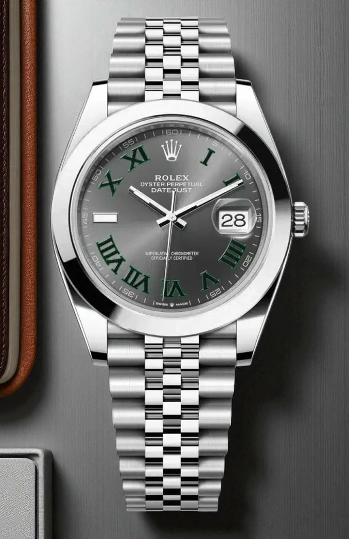 Rolex Datejust Wimbledon Dial 40mm Watch Pakistan