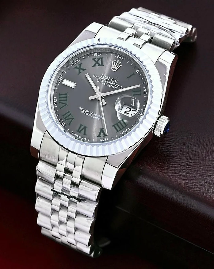 Rolex Datejust Wimbledon Dial Watch 2 Pakistan