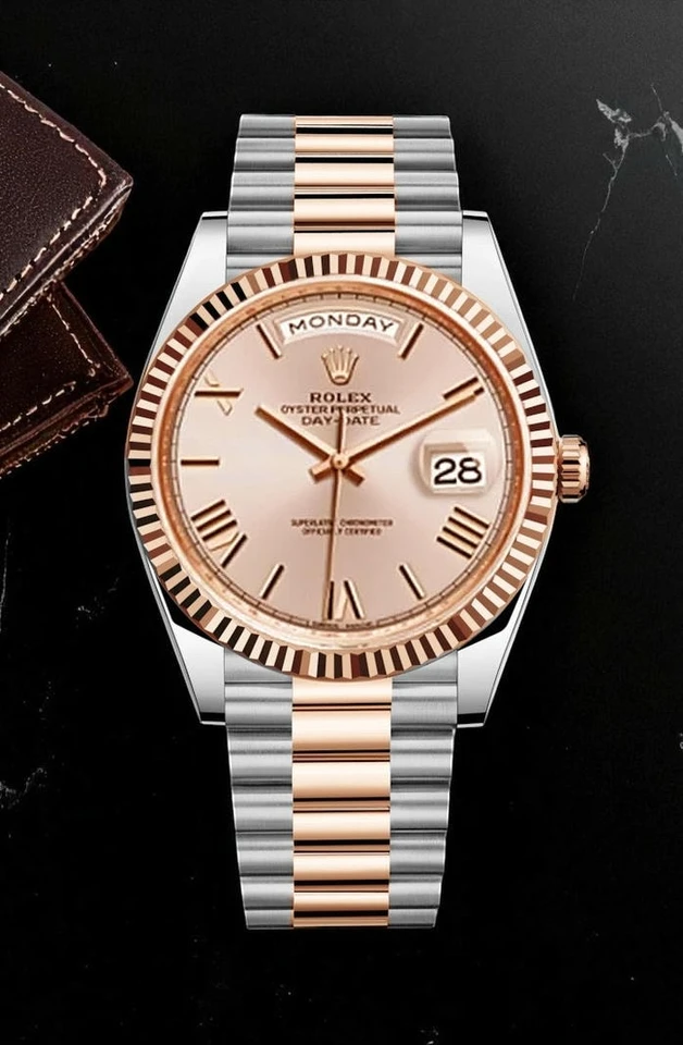 Rolex Day Date 40 Blue Dial Two Tone Pakistan