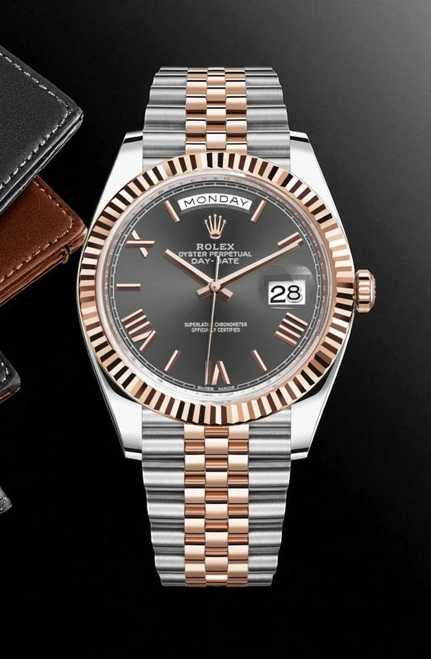 Rolex Day Date 40 Two Tone Watch 4 Pakistan