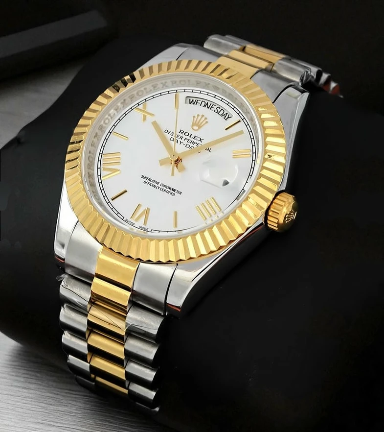 Rolex Day Date 40 Two Tone Watch 5 Pakistan
