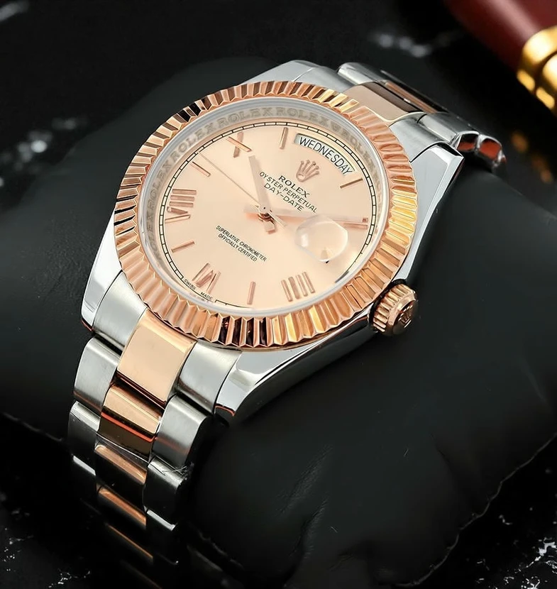 Rolex Day Date 40 Two Tone Watch 6 Pakistan