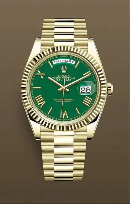 Rolex Day Date 40 Watch 18 Ct Yellow Gold