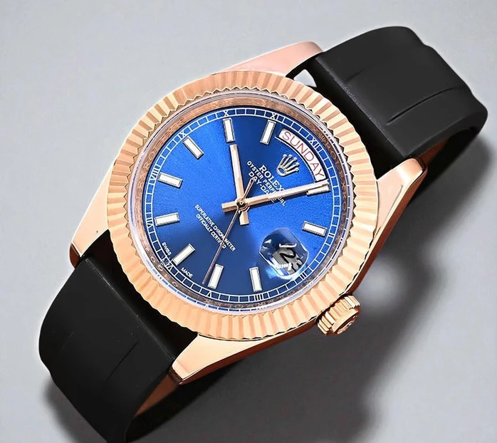 Rolex Day Date Blue Dial Watch 1 Pakistan