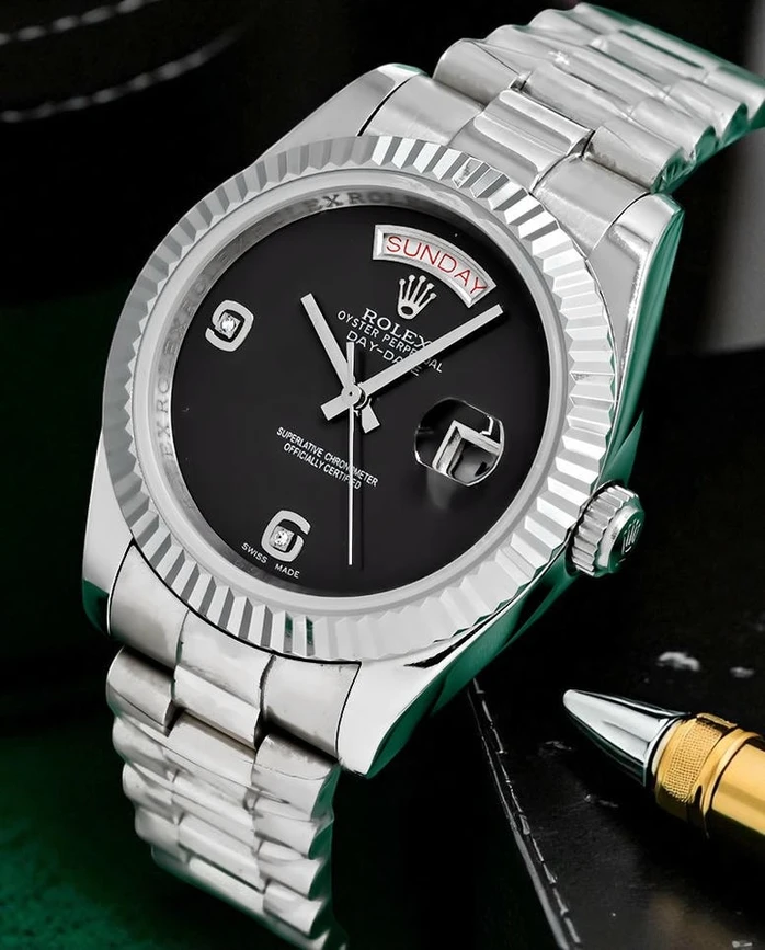 Rolex Day Date Onyx Dial Watch Pakistan
