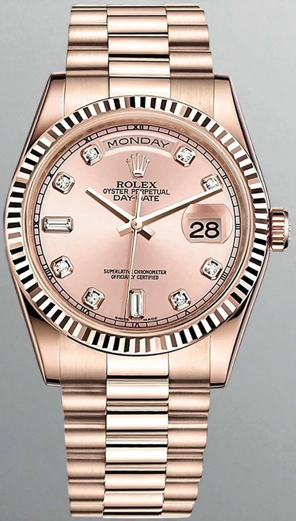 Rolex Day Date President 36 Everose Gold Watch 151 Pakistan