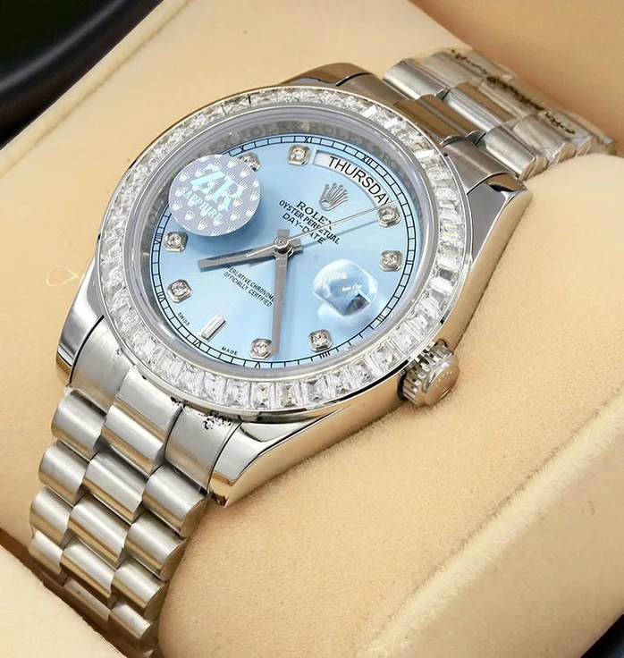Rolex Day Date President Diamond Bezel Watch832 Pakistan