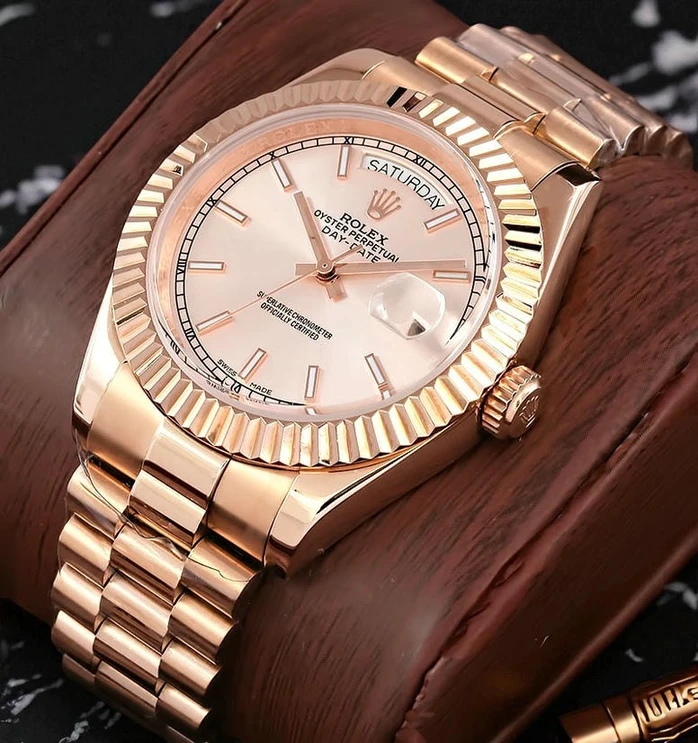 Rolex Day Date President Rose Gold Watch470 Pakistan