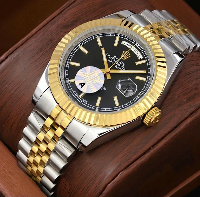 Rolex Day Date Two Tone Watch2073 Pakistan