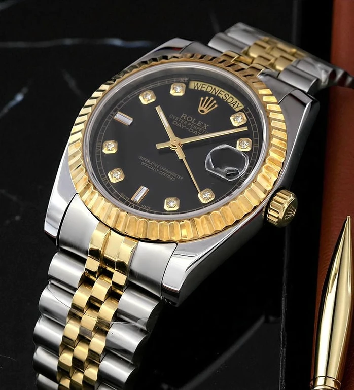 Rolex Day Date Two Tone Watch234 Pakistan