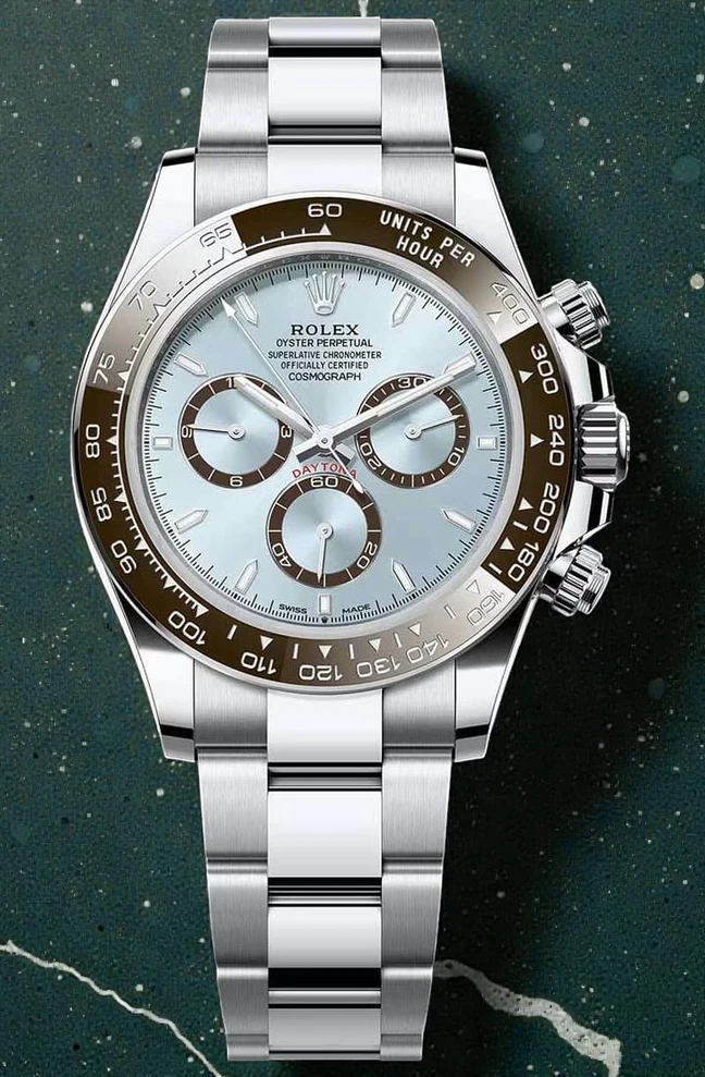 Rolex Daytona Ice Blue Dial Watch