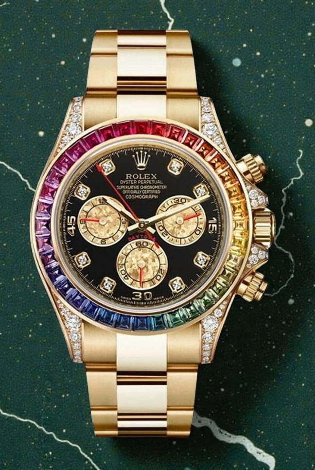 Rolex Daytona Rainbow Watch 1
