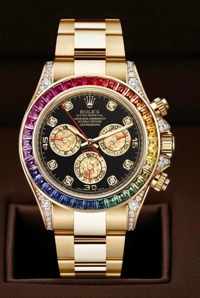 Rolex Daytona Rainbow Watch 1 Pakistan