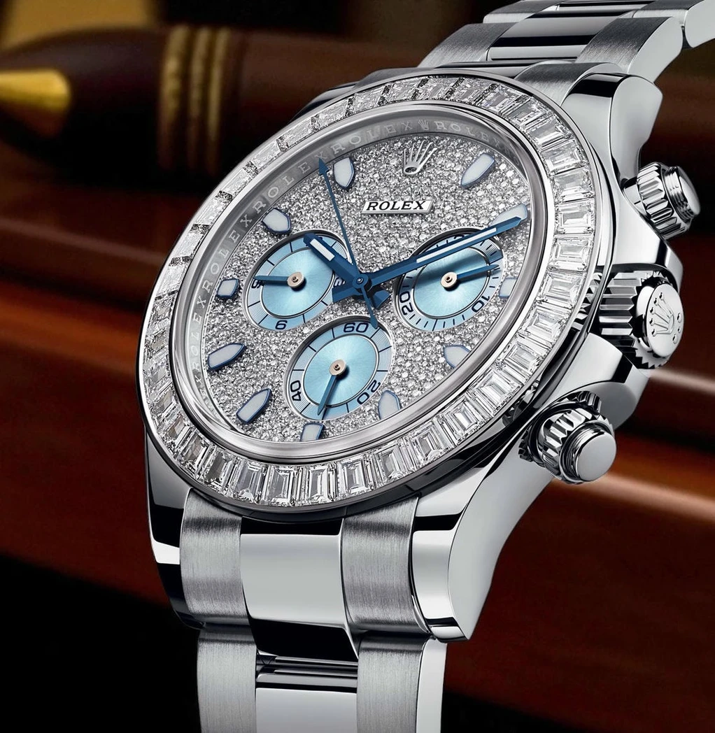 Rolex Daytona Silver Diamonds Pakistan