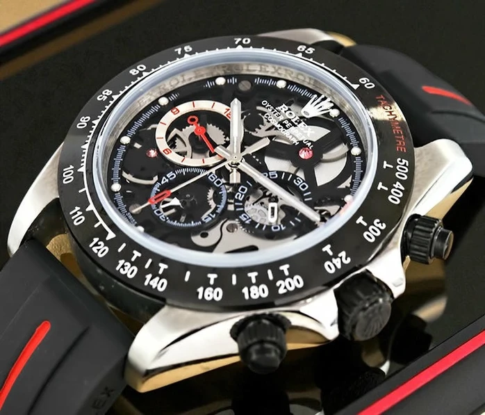 Rolex Daytona Skeleton Dial Watch448 Pakistan