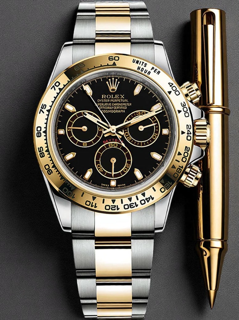 Rolex Daytona Two Tone Watch534 Pakistan