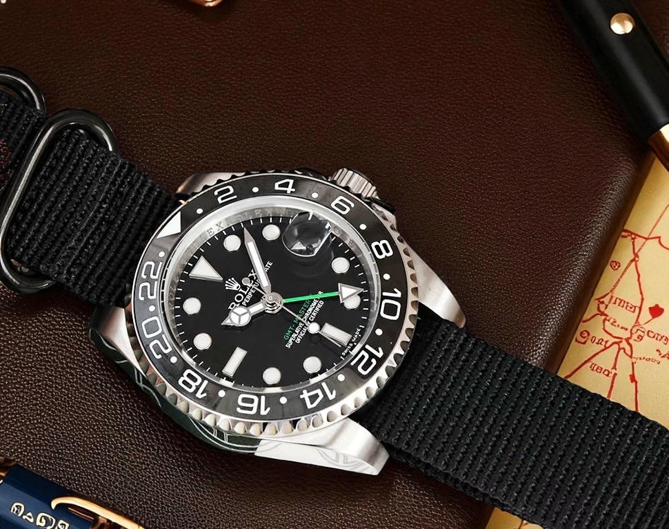 Rolex Gmt Master Ii Black Dial Mens Watch Pakistan