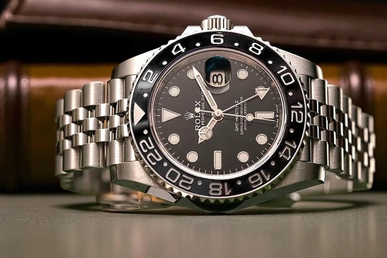 Rolex Gmt Master Ii Black Dial Watch Pakistan