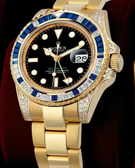 Rolex Gmt Master Ii Diamond Bazel Pakistan