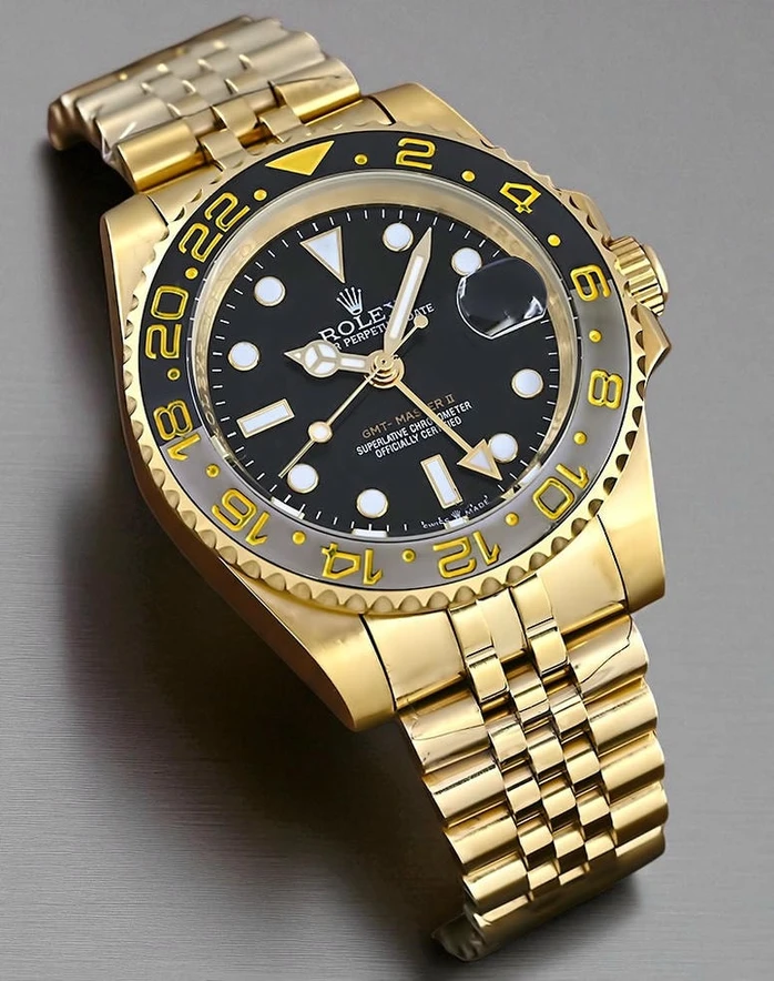 Rolex Gmt Master Ii Gold Tone Watch Pakistan