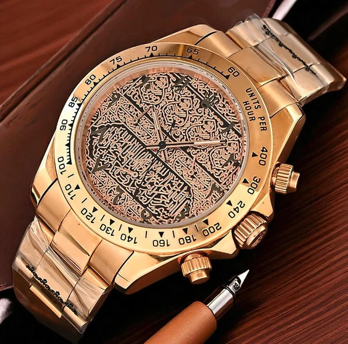 Rolex Kalma Rose Gold Watch Pakistan