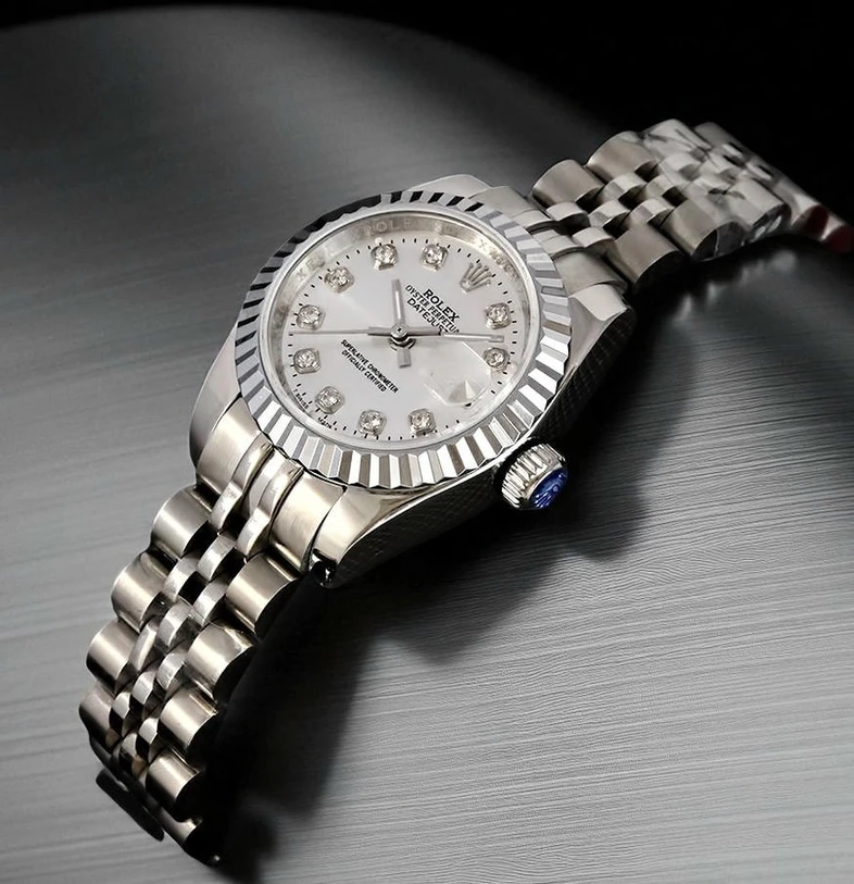 Rolex Lady Datejust 26 Silver Dial Watch Pakistan