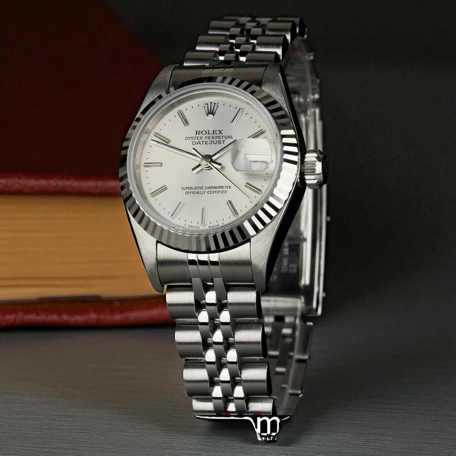Rolex Lady Datejust 26mm Steel White Gold Pakistan