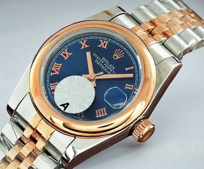 Rolex Lady Datejust Blue Dial Watch2023 Pakistan