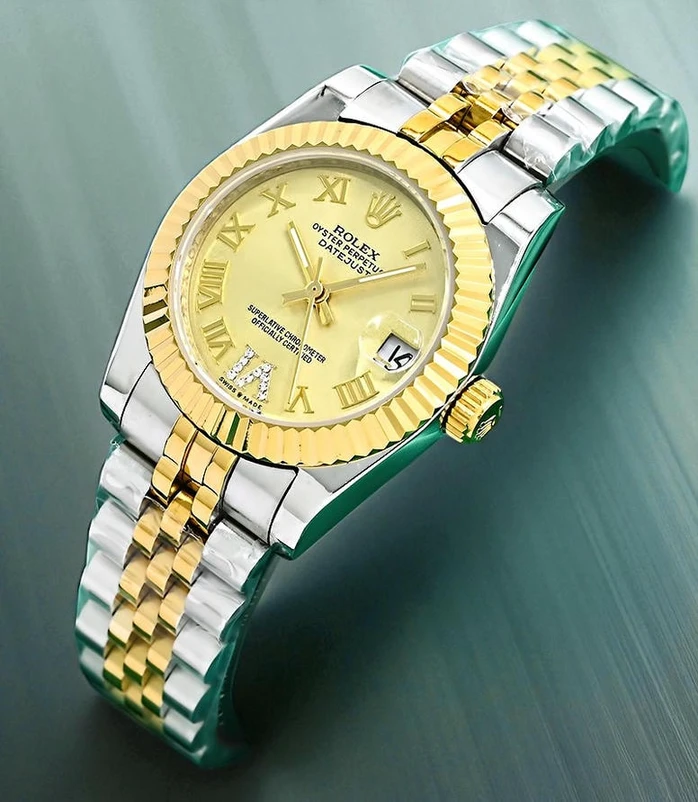 Rolex Lady Datejust Champagne Dial Watch Pakistan